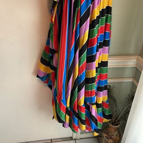 Philosophy di Lorenzo Serafini Long one shoulder dress multi colored - Picture 11 of 13